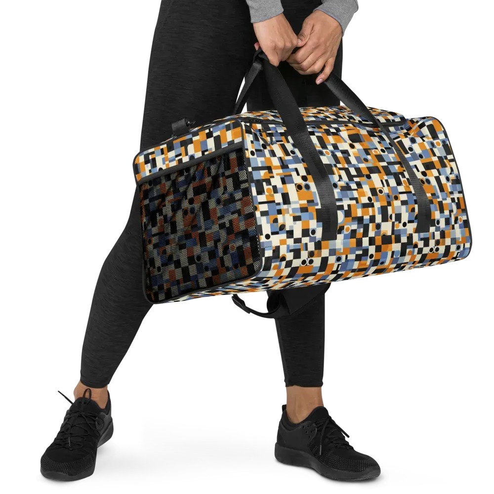 Bauhaus Afterglow on Duffle Bag — Right Front