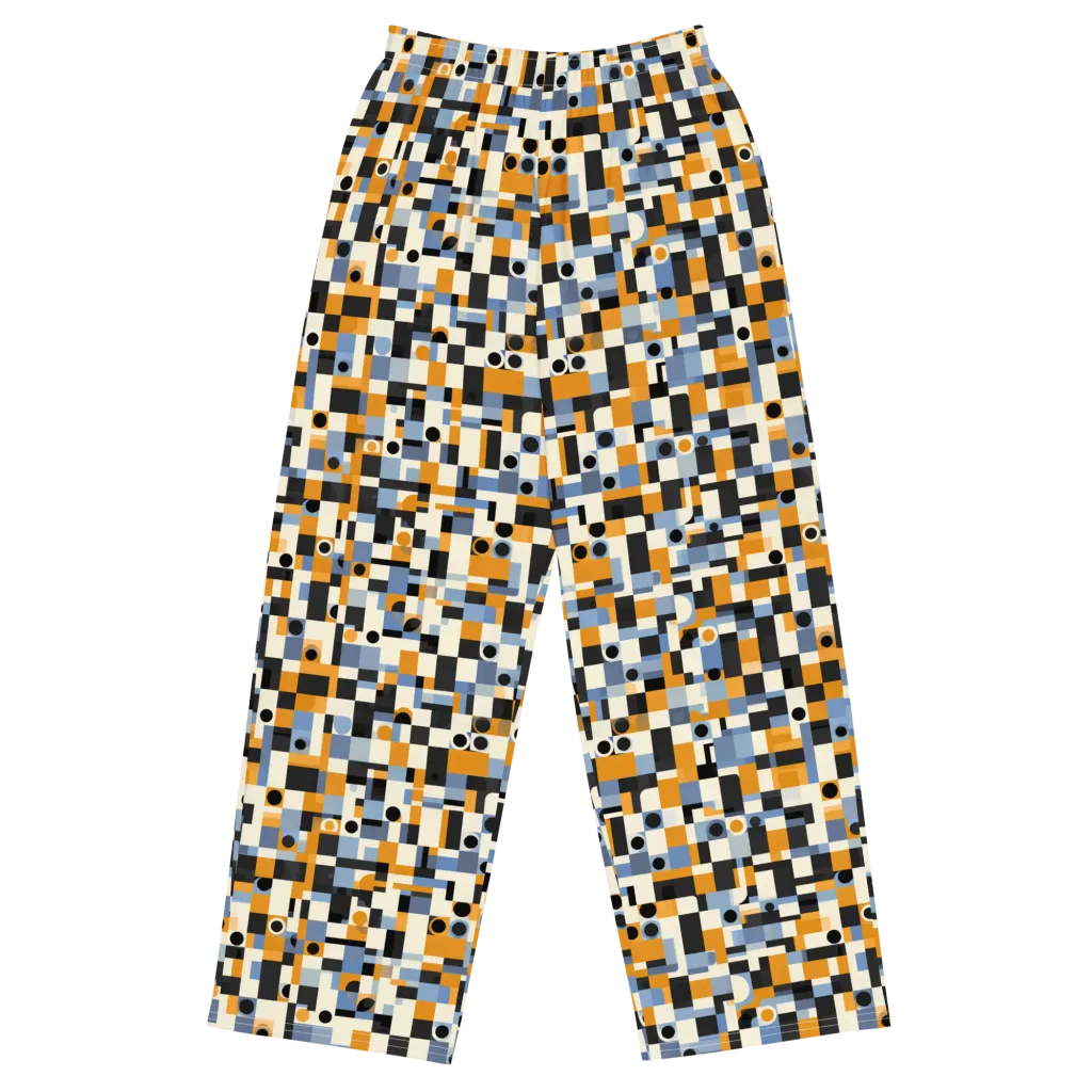 Bauhaus Afterglow on Wide-Leg Pants — Front