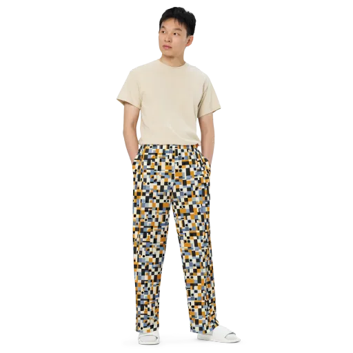 Bauhaus Afterglow on a Wide-Leg Pants
