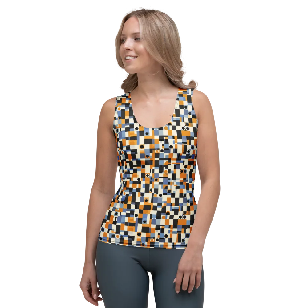 Bauhaus Afterglow on Women's Tank Top — Front