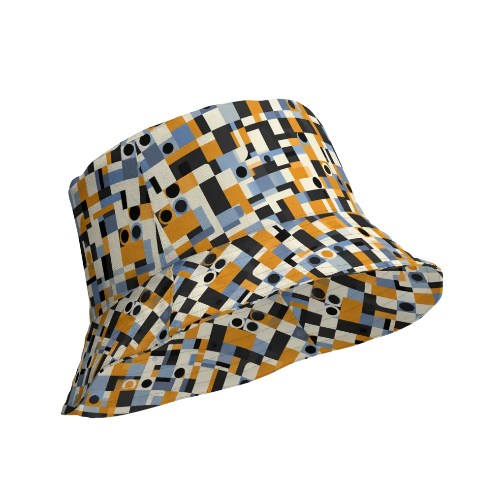 Bauhaus Afterglow on Reversible Bucket Hat — Product details Outside