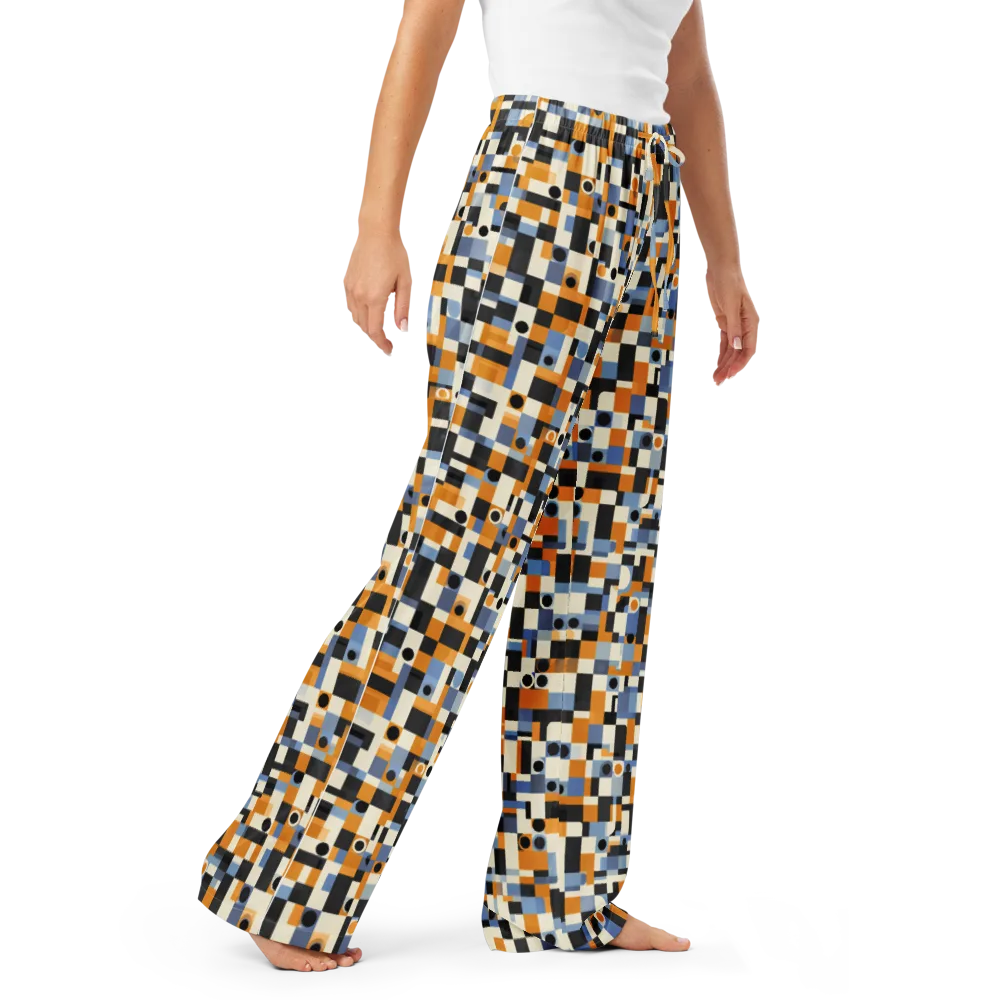 Bauhaus Afterglow on Women's Pajama Pants — Right Front