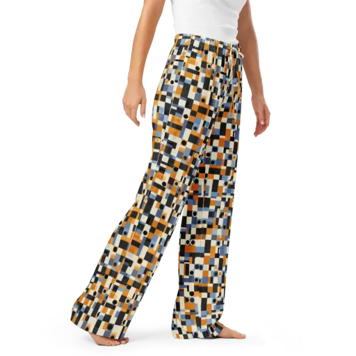 Bauhaus Afterglow on a Women's Pajama Pants
