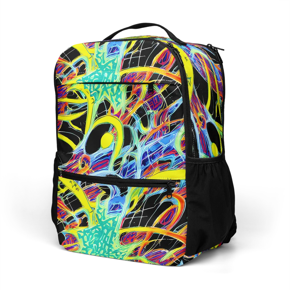 Radiant Rebellion on Utility Backpack — Left Front