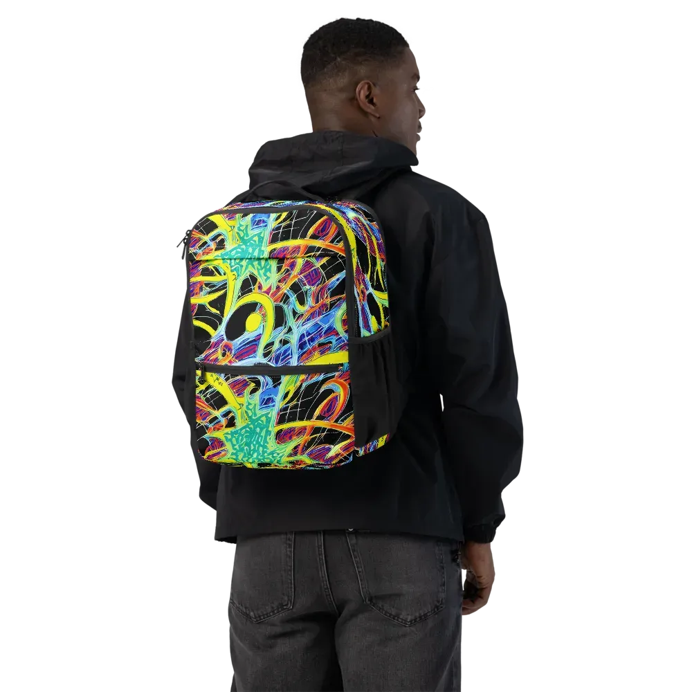Radiant Rebellion on Utility Backpack — Back