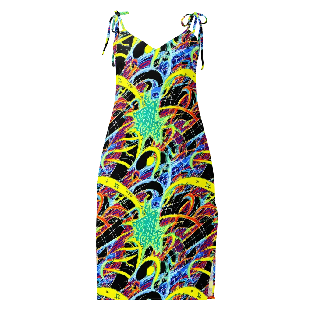 Radiant Rebellion on Slip Dress — Front
