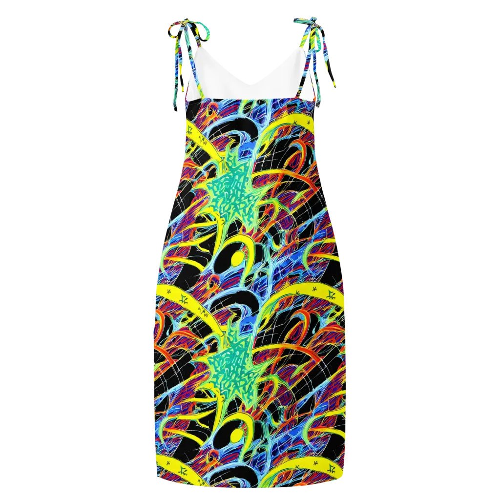 Radiant Rebellion on Slip Dress — Back