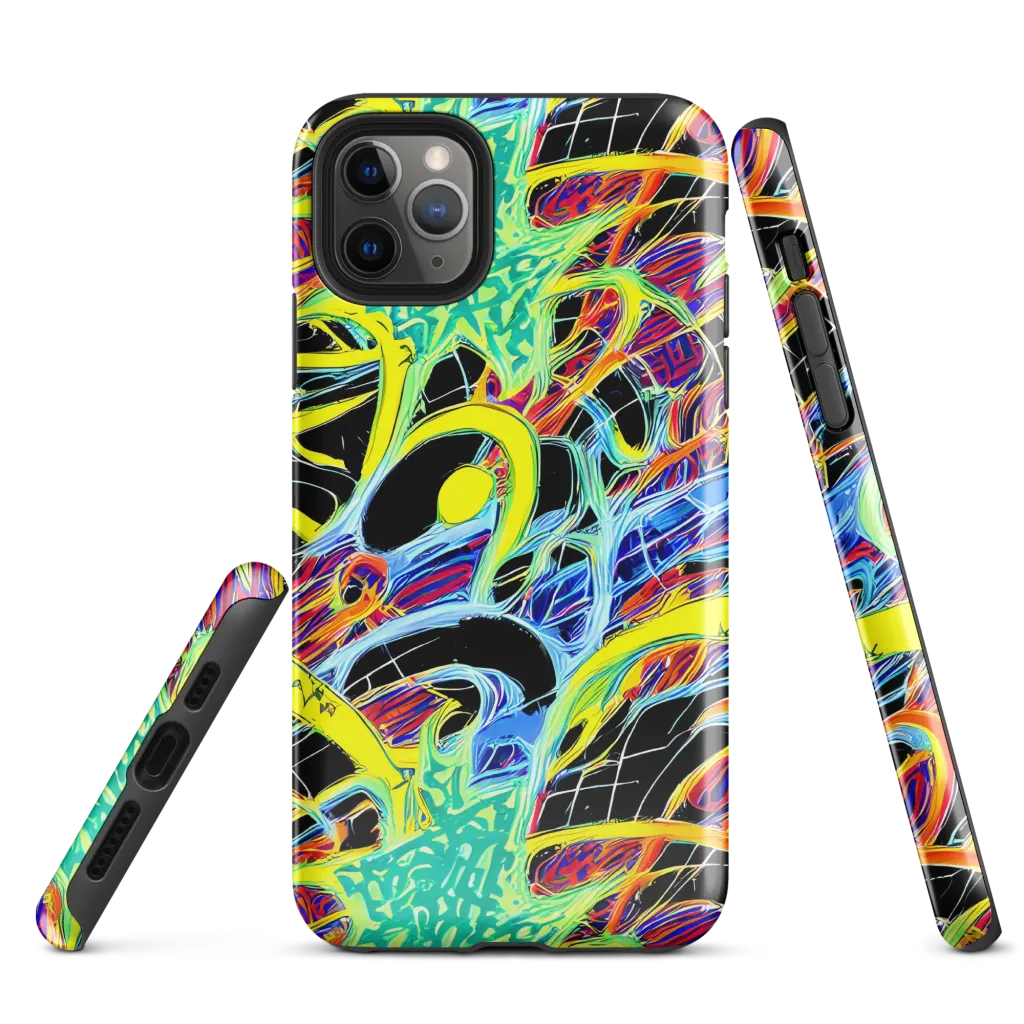 Radiant Rebellion on Tough Case for iPhone® — Front