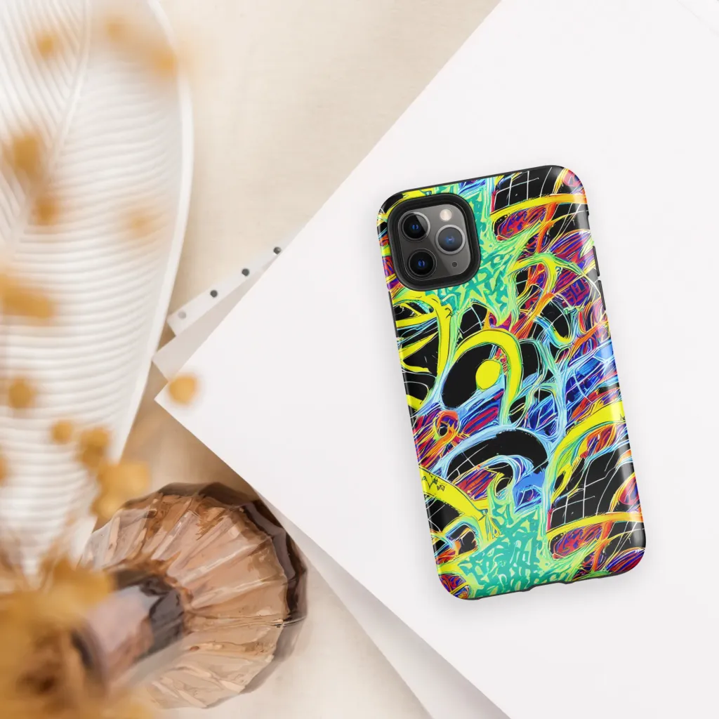 Radiant Rebellion on Tough Case for iPhone® — Front