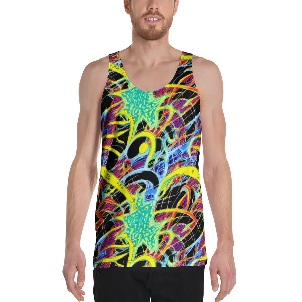 Radiant Rebellion on Men's Tank Top — Front
