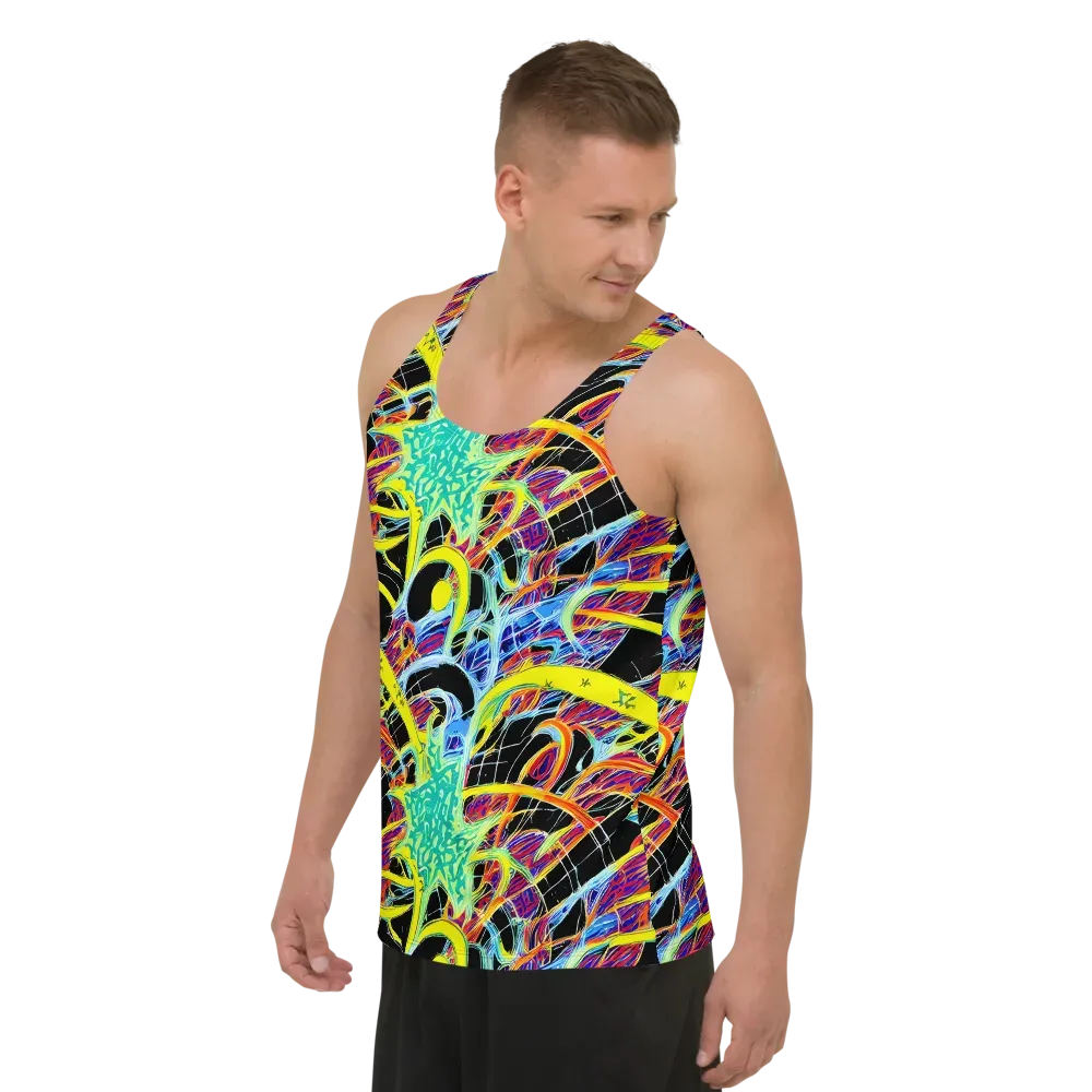 Radiant Rebellion on Men's Tank Top — Left Front