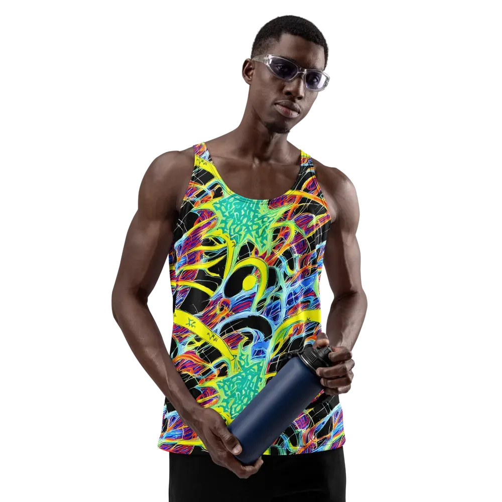 Radiant Rebellion on Men's Tank Top — Front