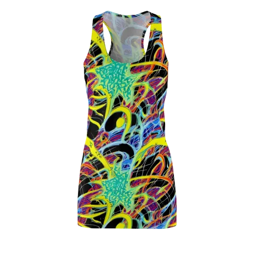 Radiant Rebellion on a Racerback Dress