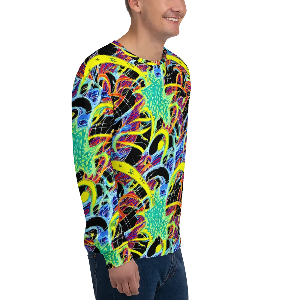 Radiant Rebellion on Sweatshirt — Right Front