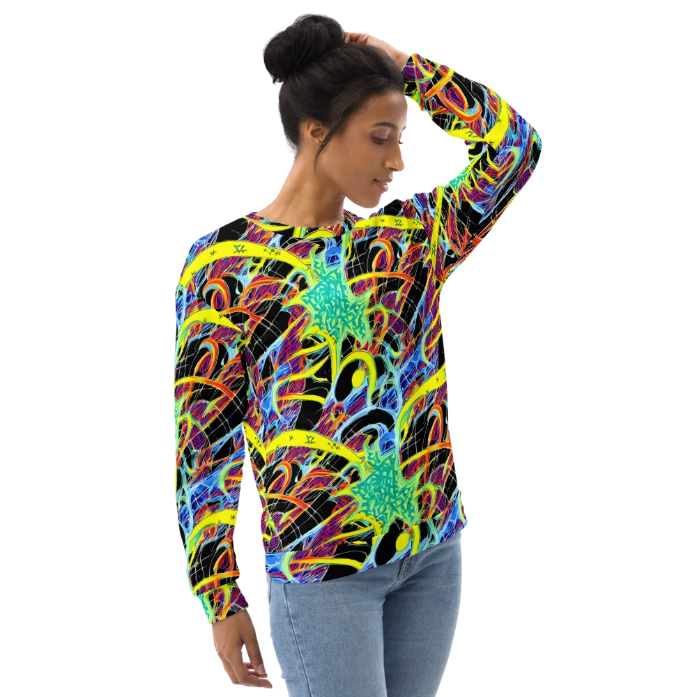 Radiant Rebellion on Sweatshirt — Right Front