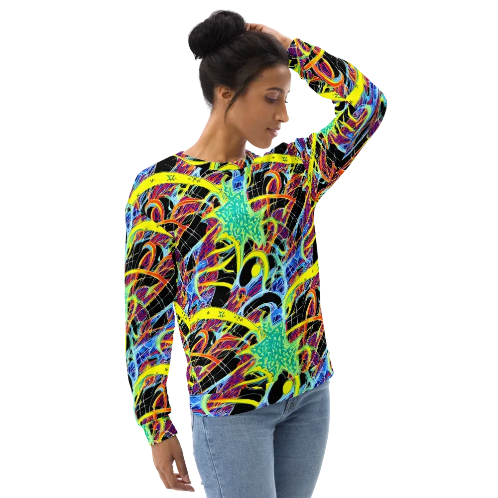 Radiant Rebellion on Sweatshirt — Right Front