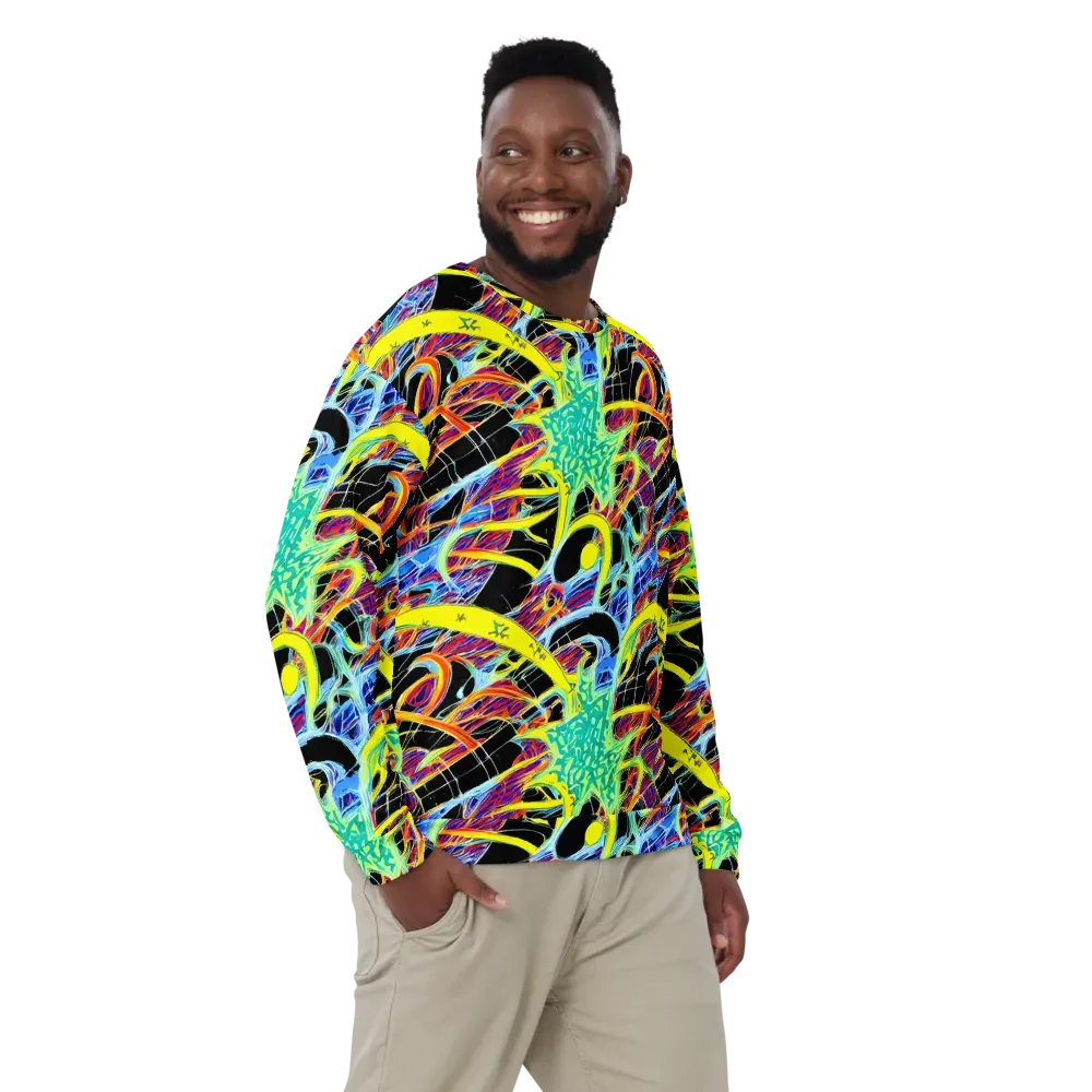 Radiant Rebellion on Sweatshirt — Front