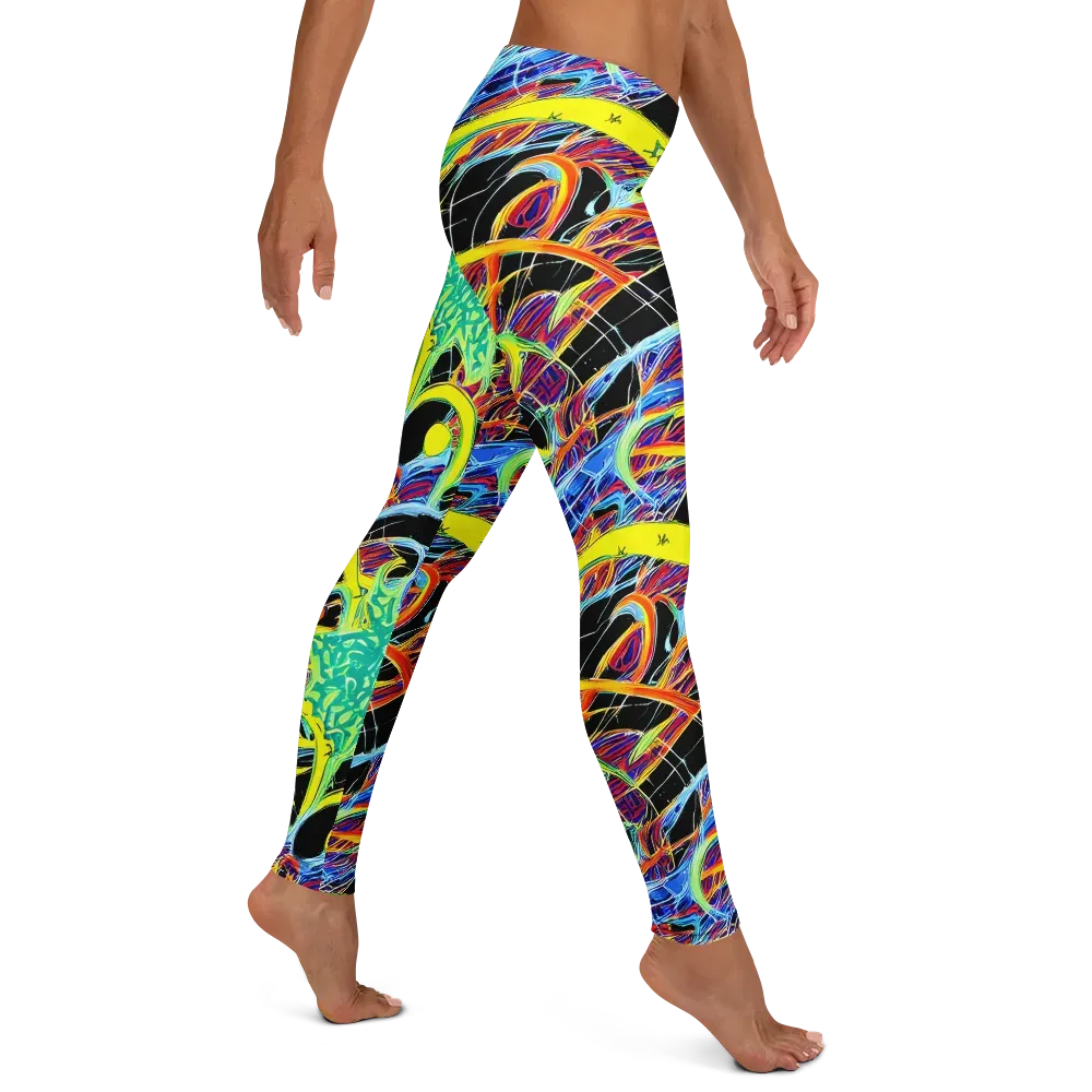 Radiant Rebellion on Leggings — Right