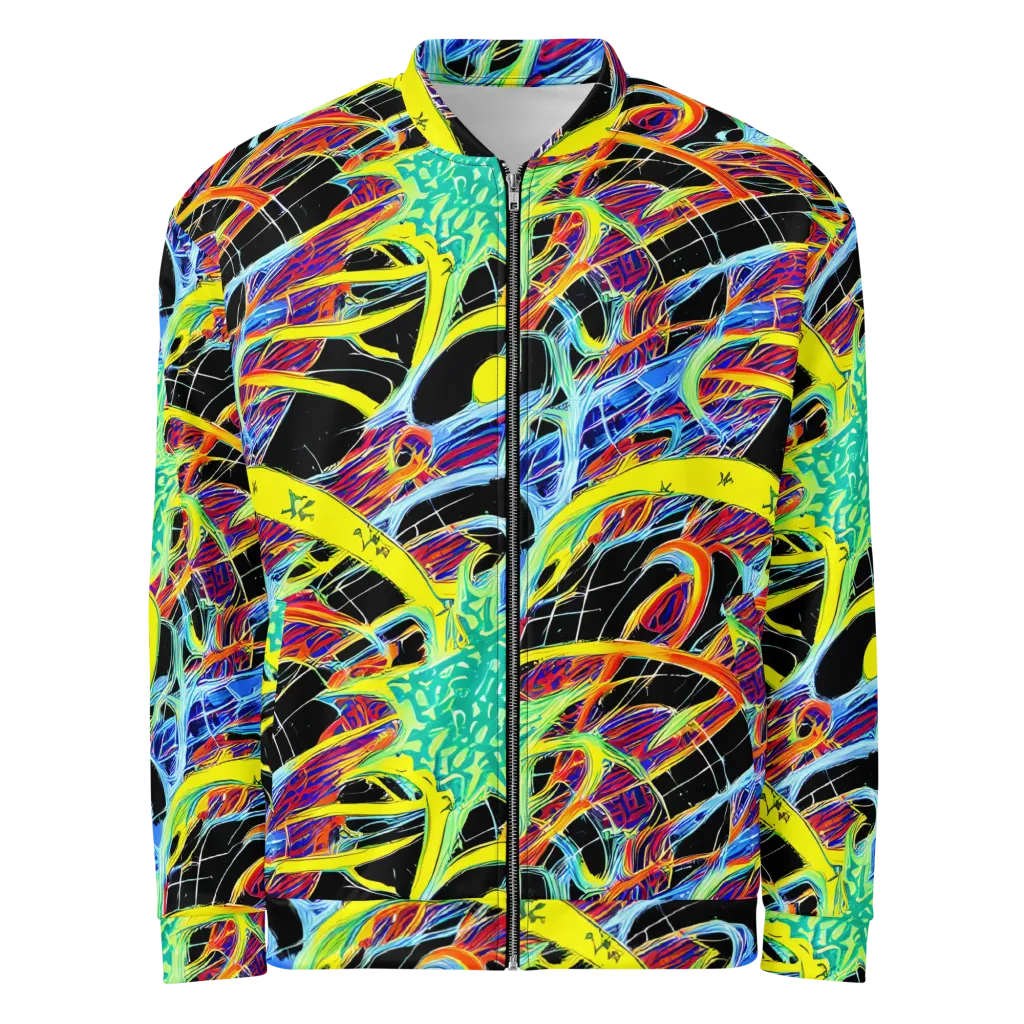 Radiant Rebellion on Bomber Jacket — Front