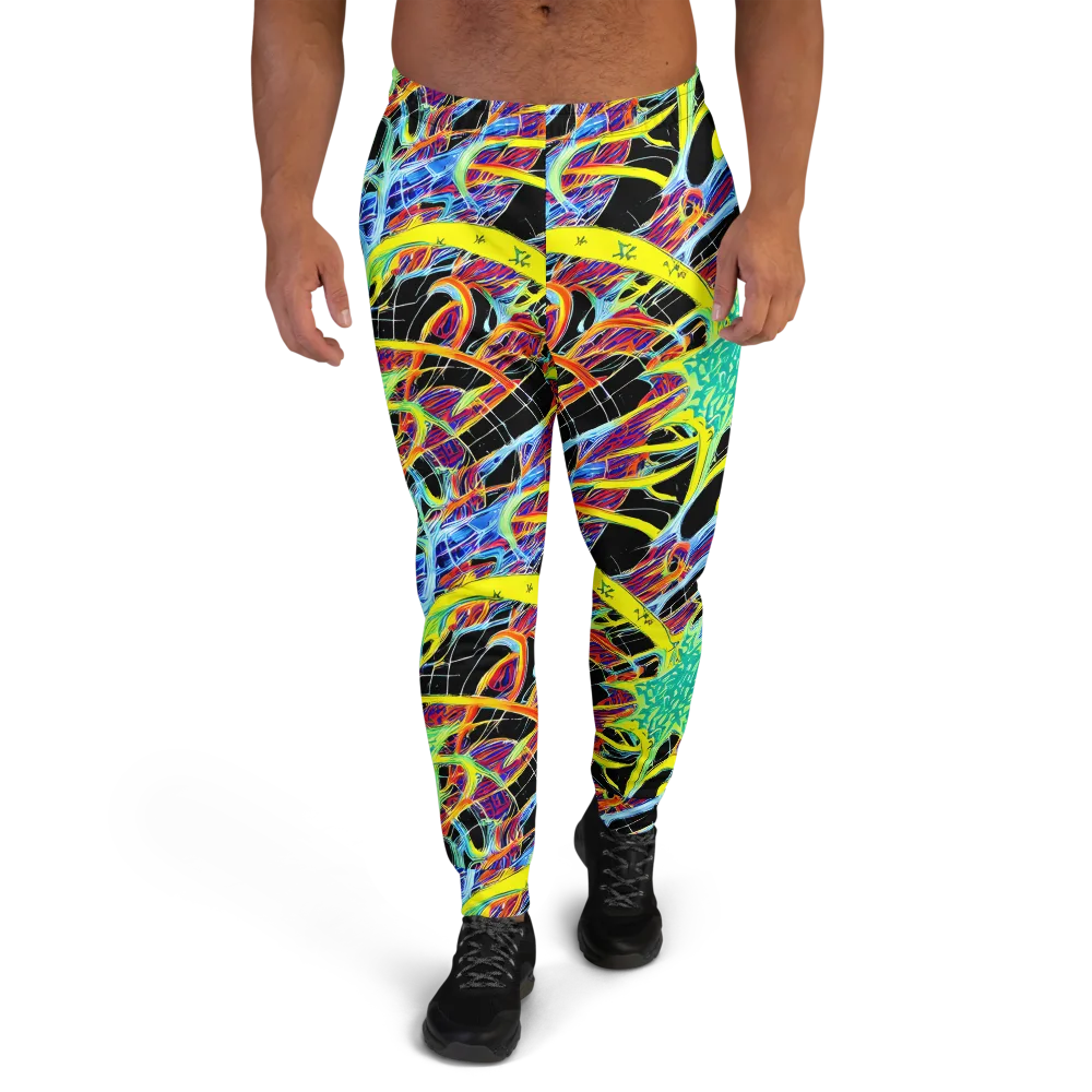 Radiant Rebellion on Men's Joggers — Front