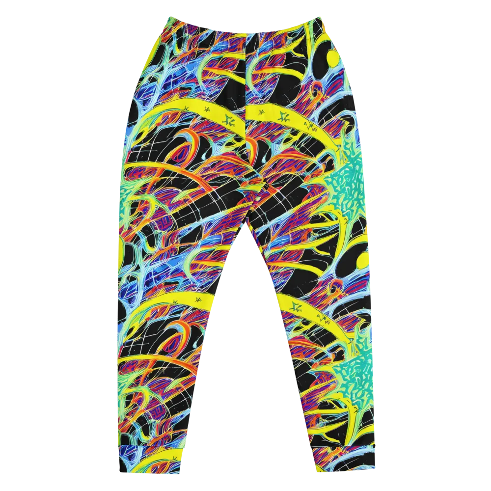 Radiant Rebellion on Men's Joggers — Front