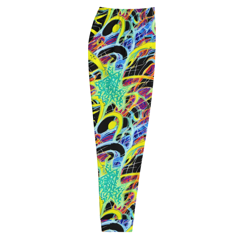 Radiant Rebellion on Men's Joggers — Right
