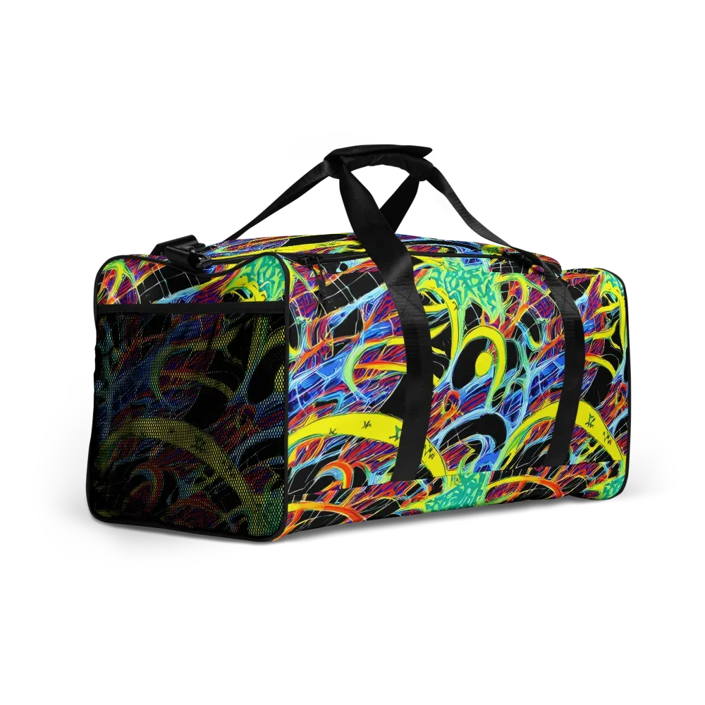 Radiant Rebellion on Duffle Bag — Right Front