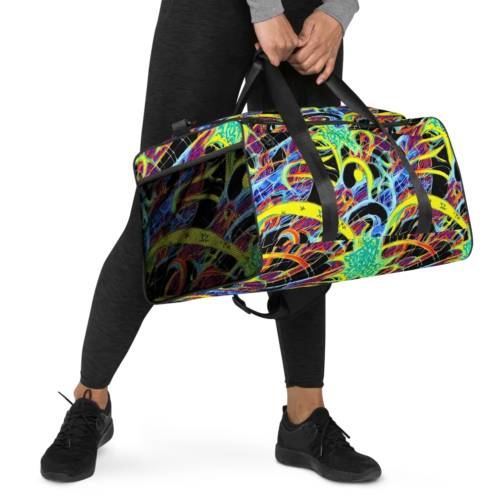 Radiant Rebellion on Duffle Bag — Right Front