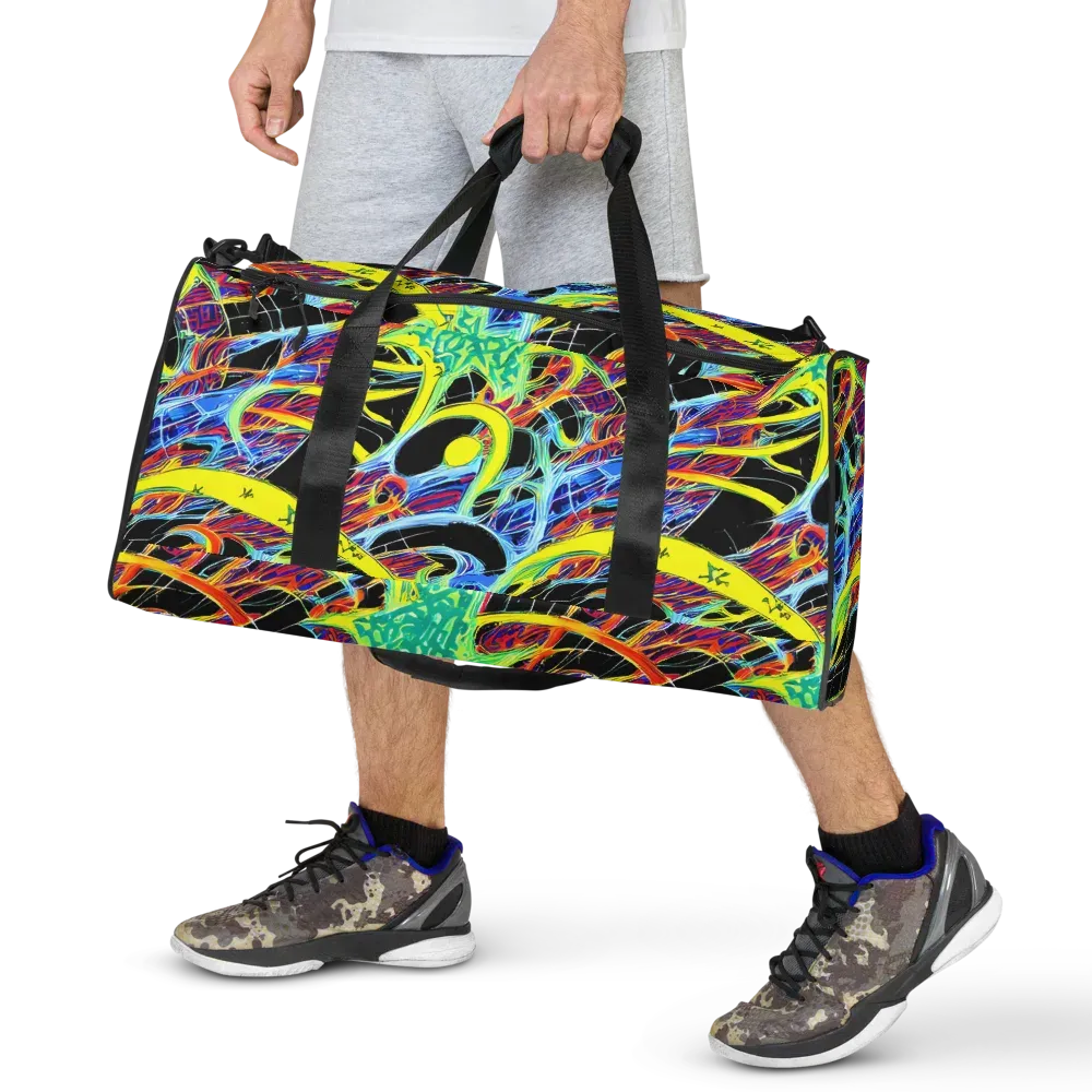Radiant Rebellion on Duffle Bag — Front
