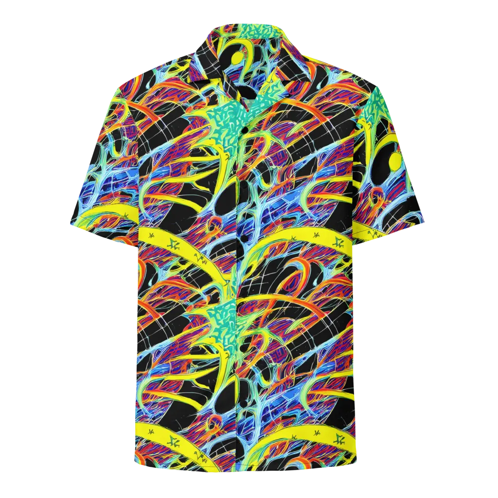 Radiant Rebellion on Button Shirt — Front