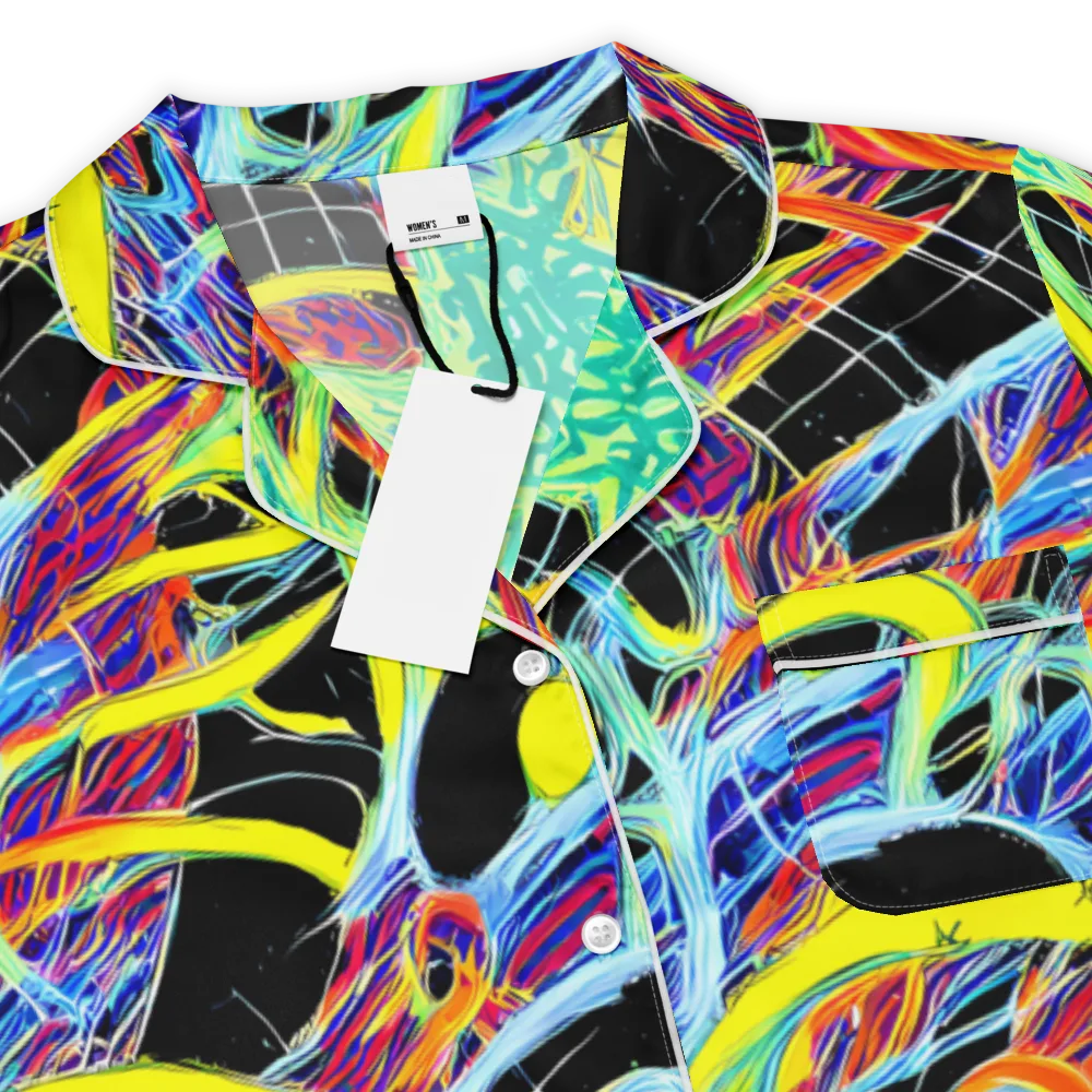 Radiant Rebellion on Women's Short Sleeve Pajama Top — Product details