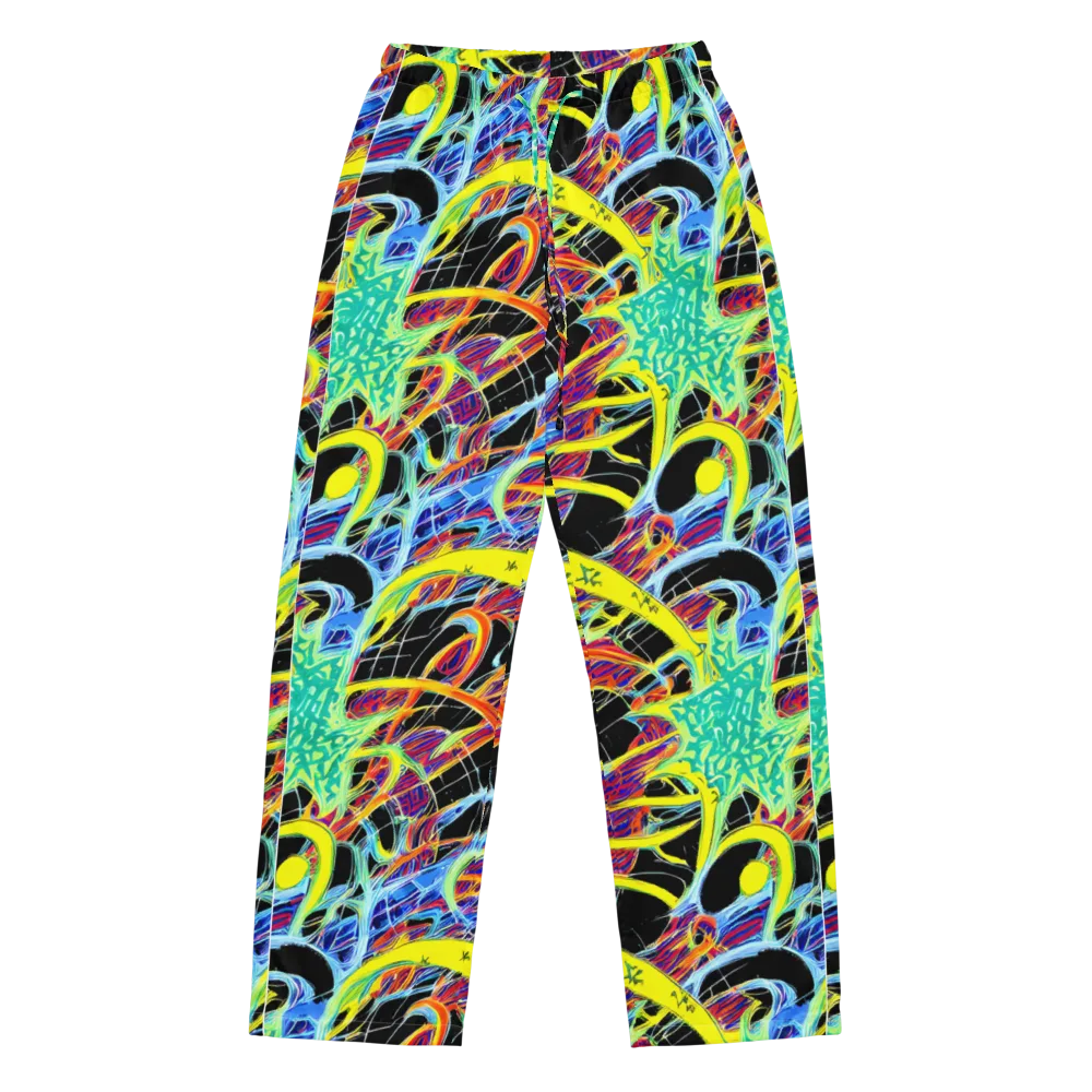 Radiant Rebellion on Women's Pajama Pants — Front