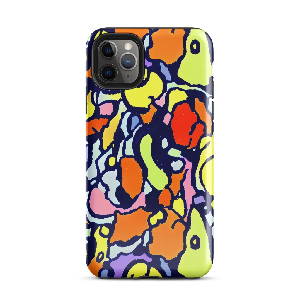 Electric Contour on Tough Case for iPhone® — Front