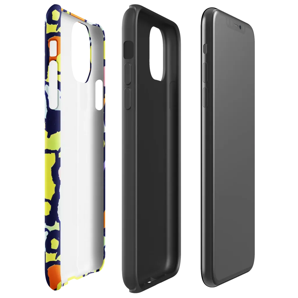 Electric Contour on Tough Case for iPhone® — Right