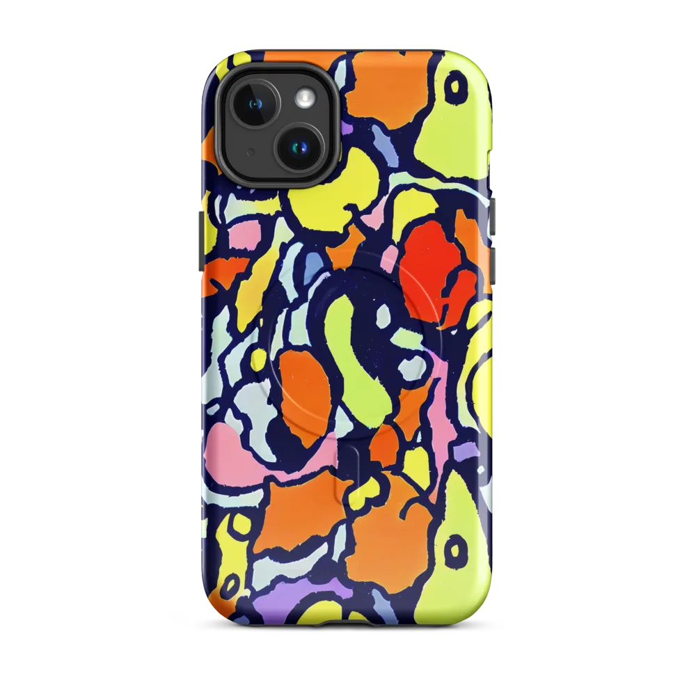 Electric Contour on MagSafe Tough Case for iPhone® — Front