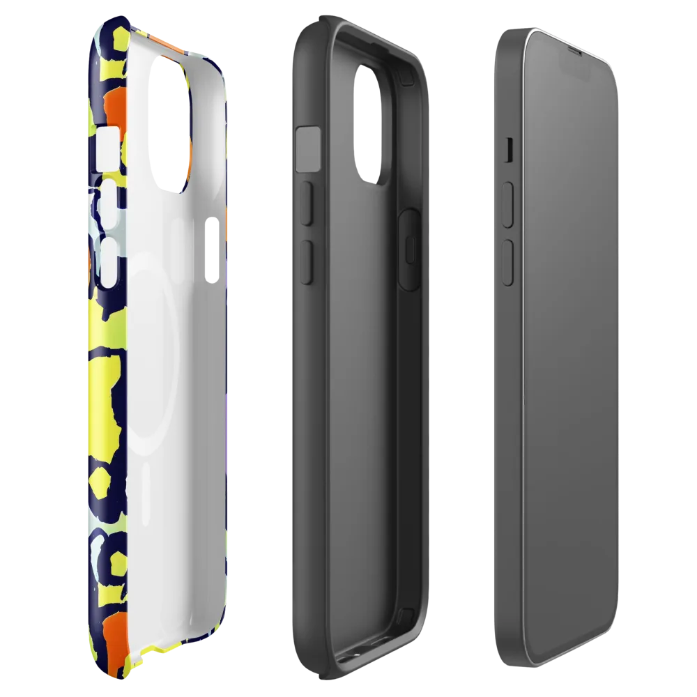 Electric Contour on MagSafe Tough Case for iPhone® — Front