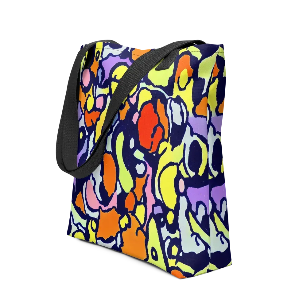 Electric Contour on Tote Bag — Front