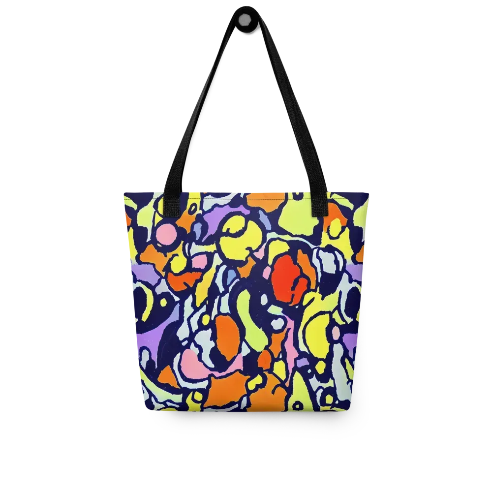 Electric Contour on Tote Bag — Front