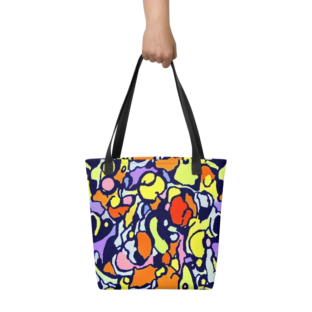 Electric Contour on Tote Bag — Front