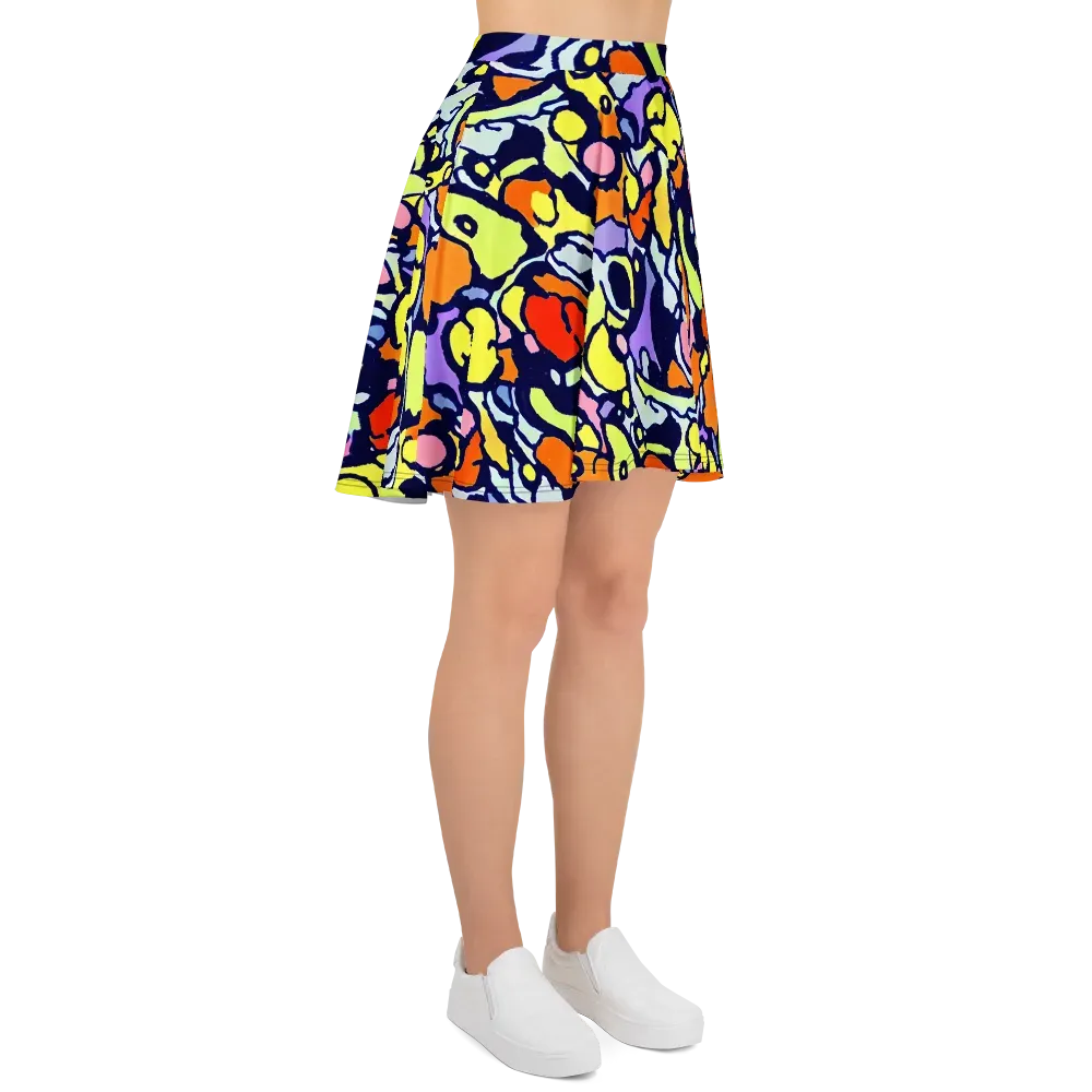 Electric Contour on Skater Skirt — Right