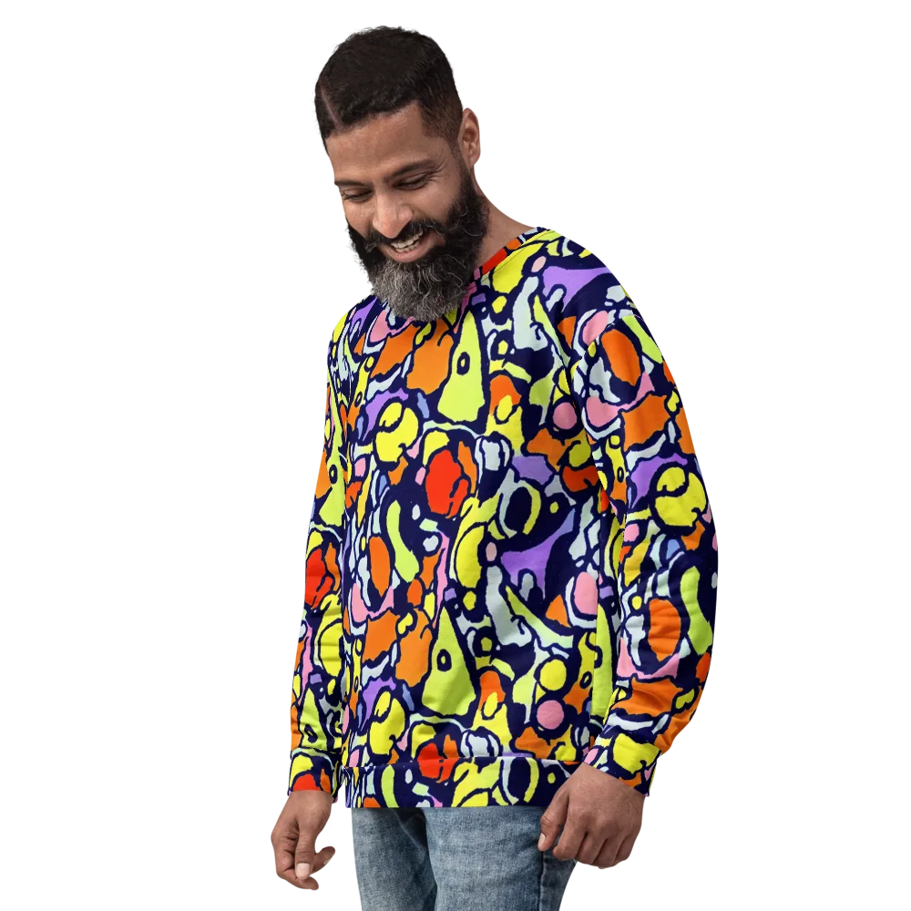 Electric Contour on Sweatshirt — Left Front