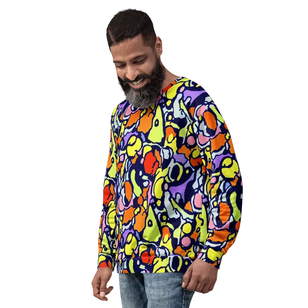 Electric Contour on Sweatshirt — Left Front
