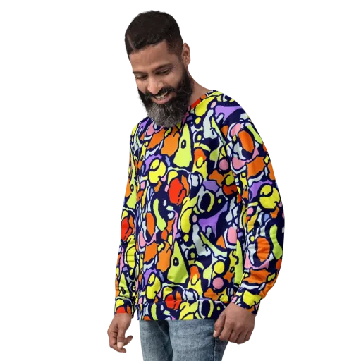 Electric Contour on a Sweatshirt