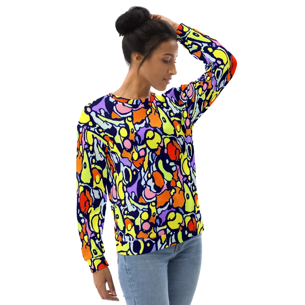 Electric Contour on Sweatshirt — Right Front