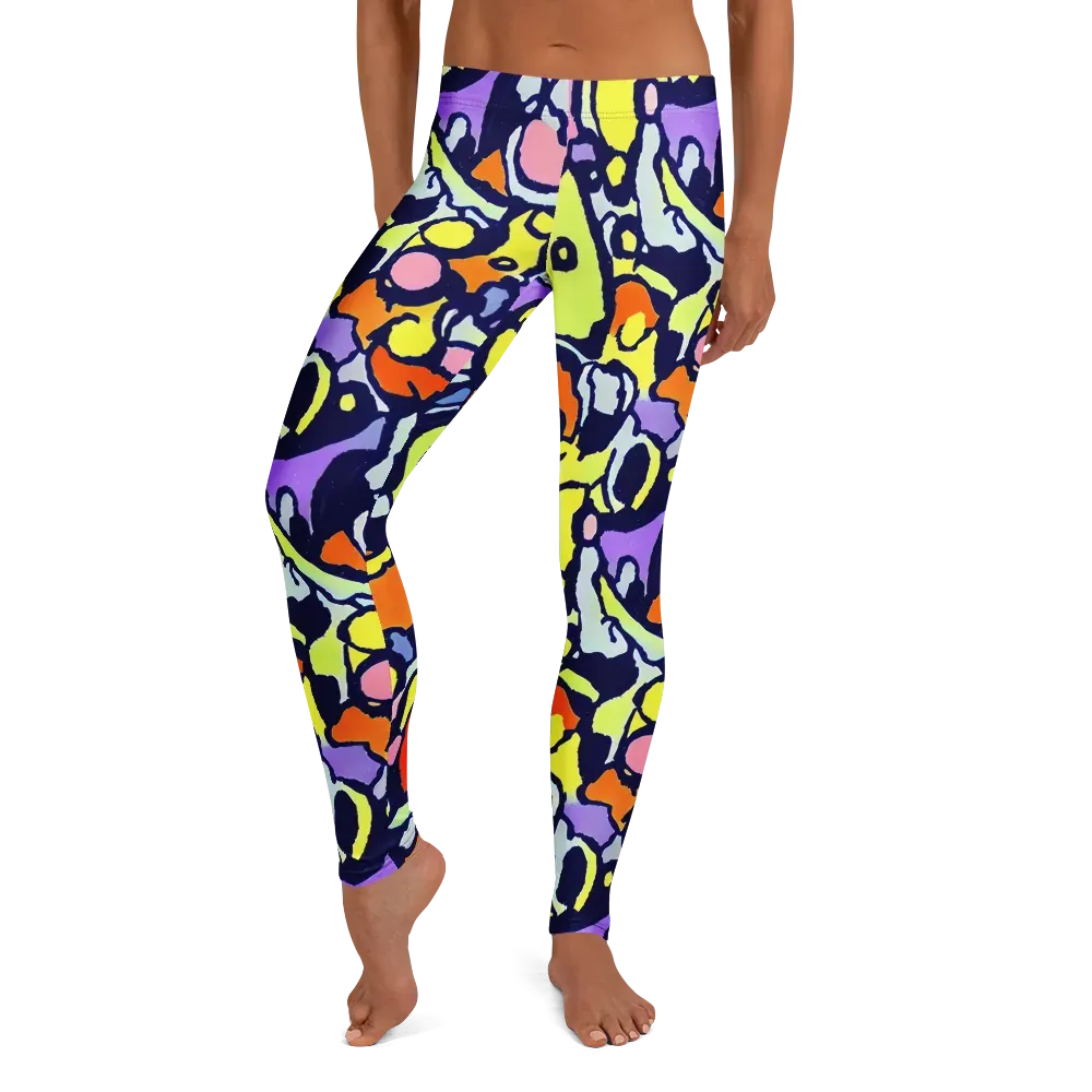 Electric Contour on Leggings — Front