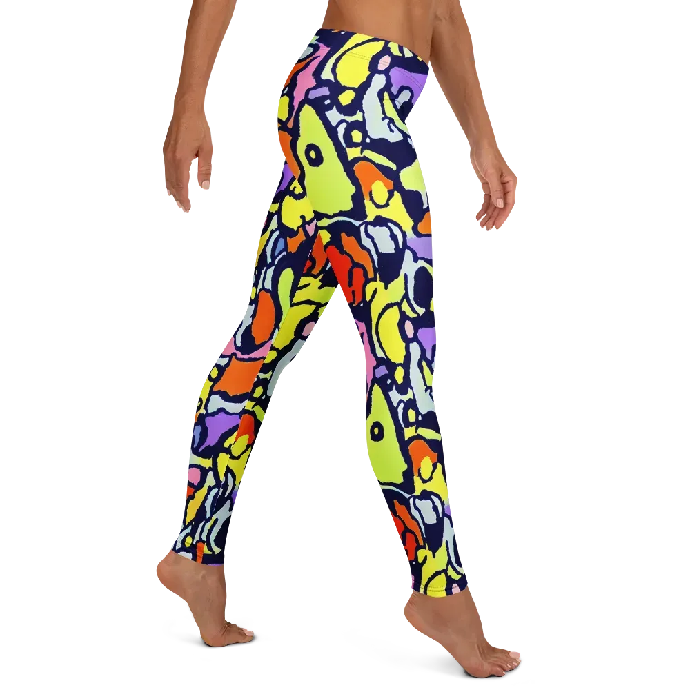 Electric Contour on Leggings — Right