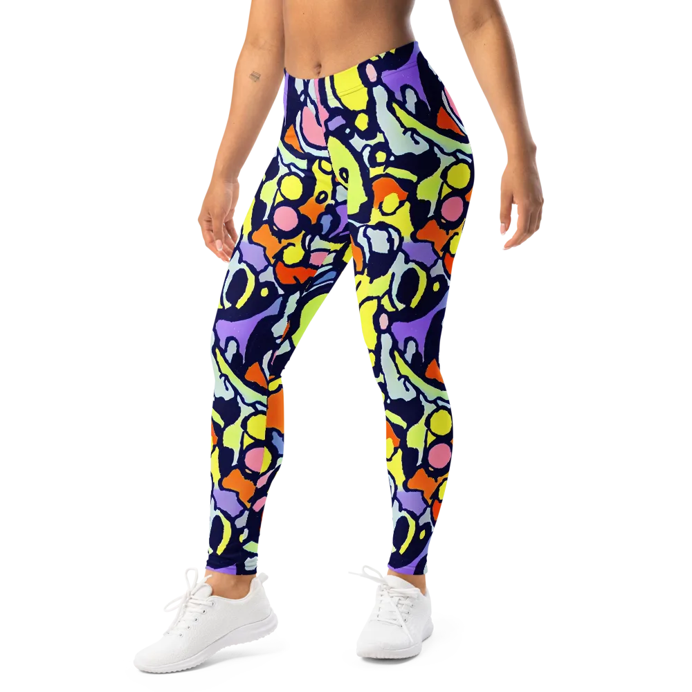 Electric Contour on Leggings — Left Front