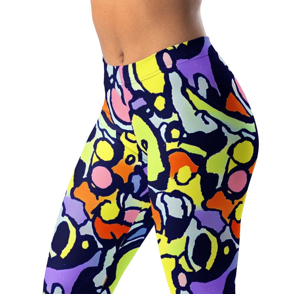 Electric Contour on Leggings — Left Front