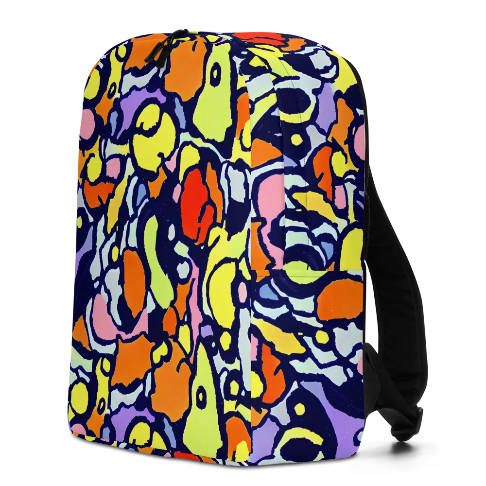 Electric Contour on Minimalist Backpack — Left