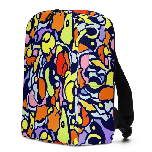 Electric Contour on a Minimalist Backpack